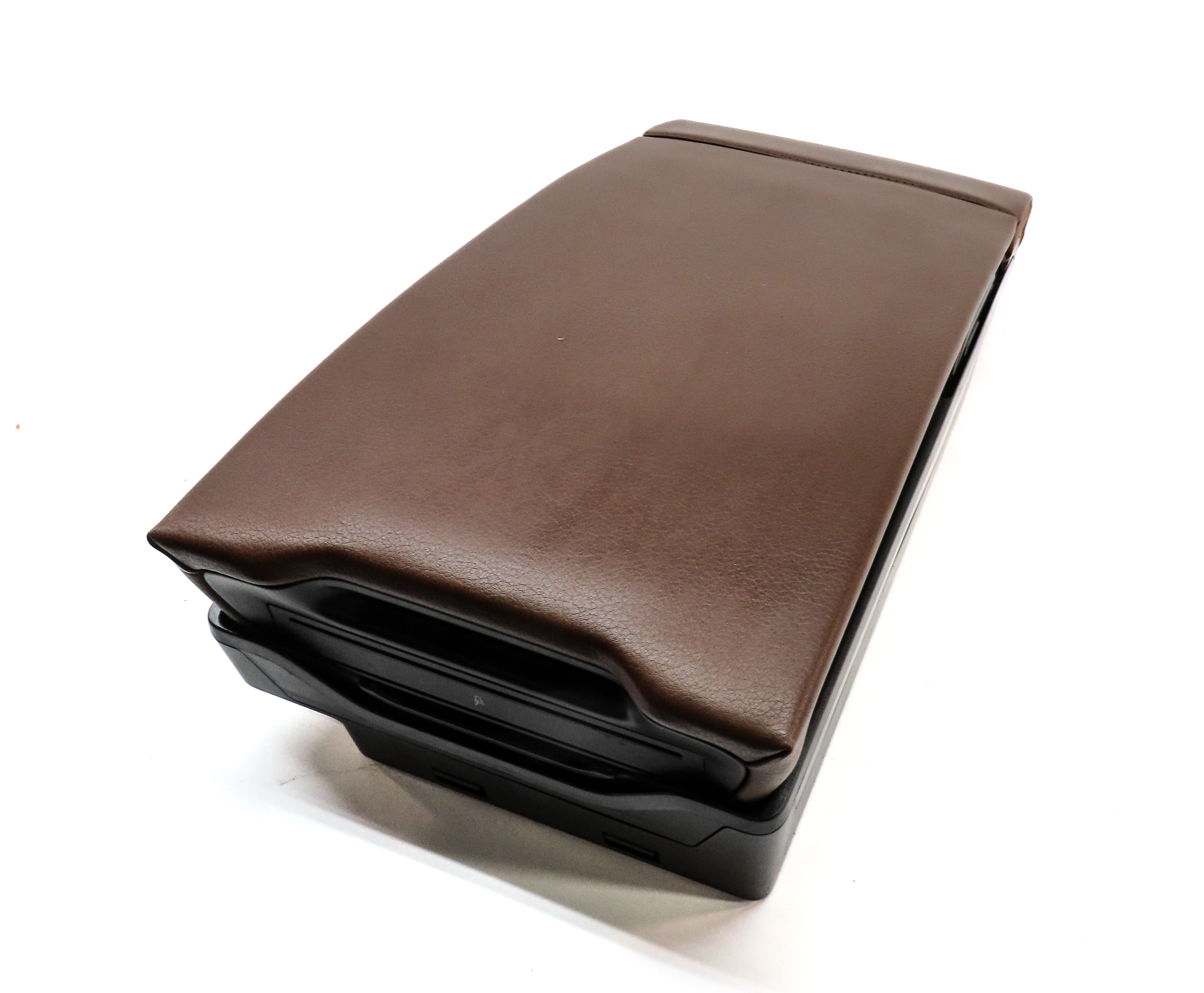 12-18 AUDI A6 A7 S6 S7 RS7 C7 4G8 REAR CENTER SEAT ARM REST CUPHOLDER (Brown) — exact item pictured